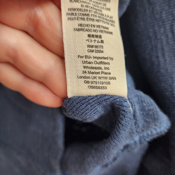 Free People Palisades Slouchy Off Shoulder Thermal Top Dolman Knit Womens XS - Picture 5 of 10